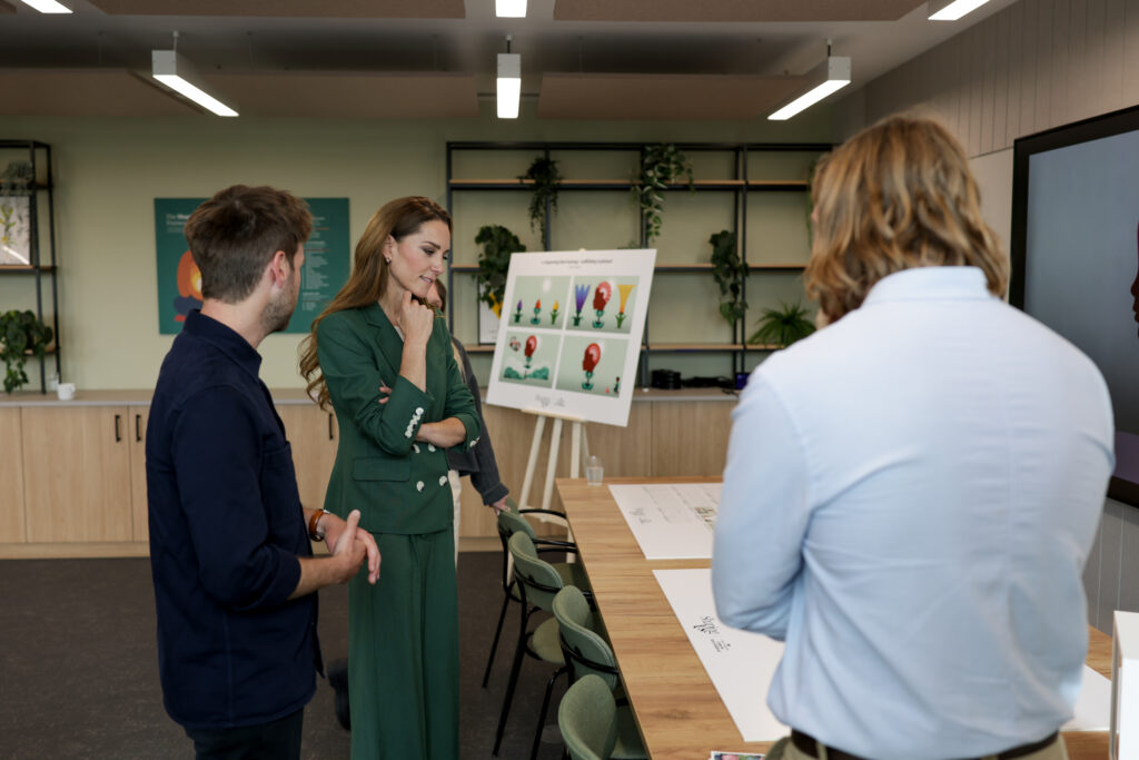 The Princess of Wales on why nurture matters so much for kids Kate Middleton, The Princess of Wales speaks to early years practitioners in a meeting about the importance of brain health for young children