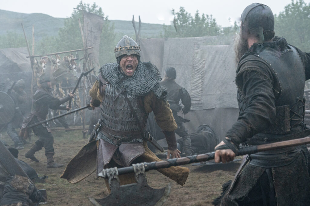 A still from King and Conqueror