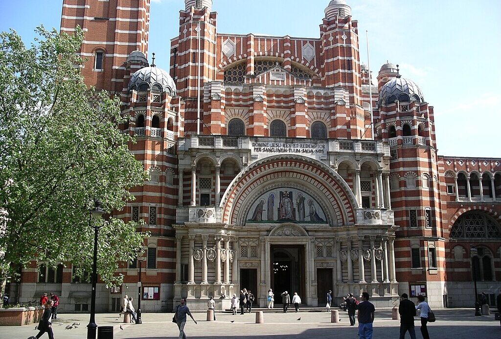 Westminster Cathedral, the biggest Catholic church in Britain