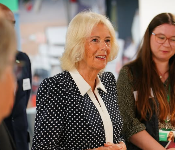 Queen Camilla visits one of her patronages in Cornwall