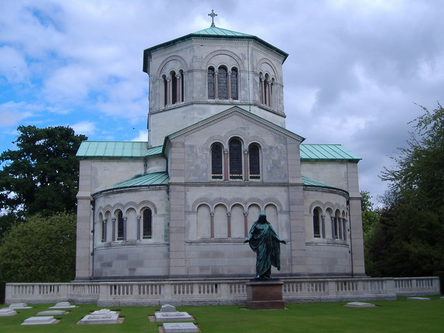The Royal Mausoleum at the Royal Burial Ground at Frogmore