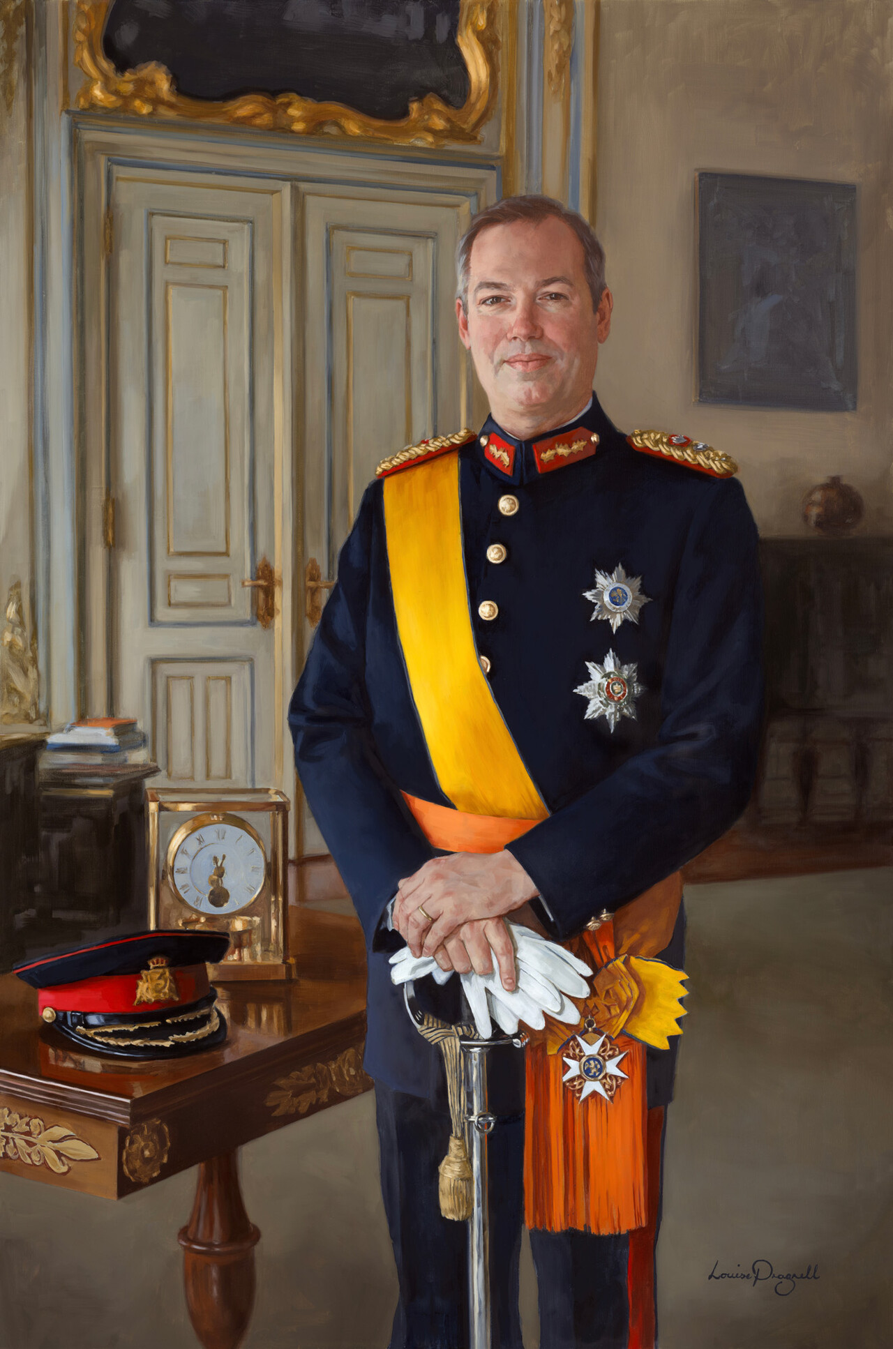 Duke Ruler Luxembourg's new ruler and consort star in historic portraits