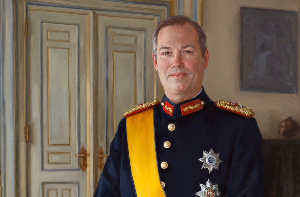 On the eve of his accession, Luxembourg’s soon to be Grand Duke is immortalised on canvas