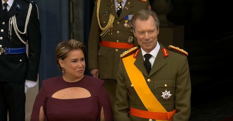Grand DUke Henri ahead of his abdication