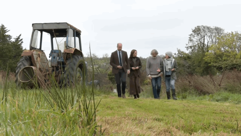 Prince and Princess of Wales visit Mallon Farm in Northern Ireland