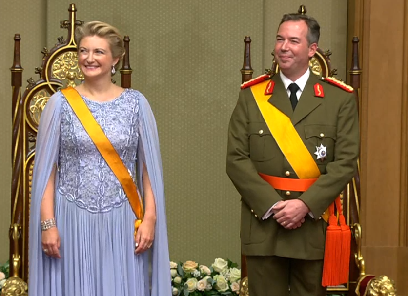 Grand Duke Guillaume and Grand Duchess Stephanie