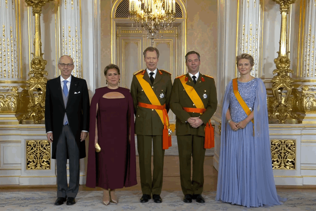 The Grand Duke and Grand Duchess of Luxembourg