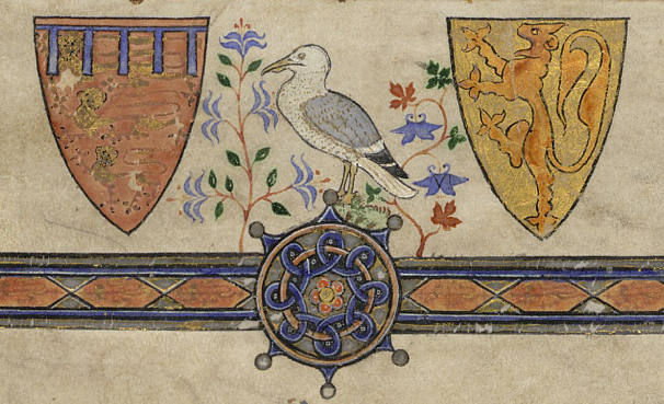 Details from the Alphonso Psalter