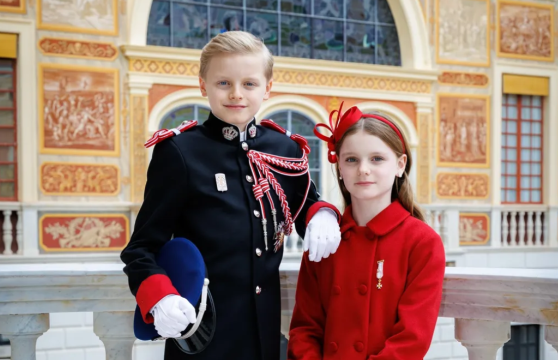 Twins take over Monaco: Prince Jacques and Princess Gabriella charm crowds in rare public appearance