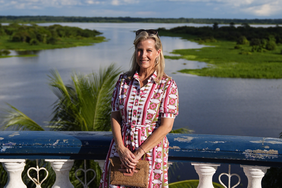 The Duchess of Edinburgh in Peru