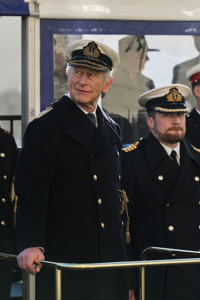 King Charles wear naval uniform as he tours Dartmouth