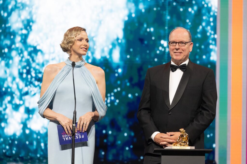 Princess Charlene at the Monte Carlo Television Festival