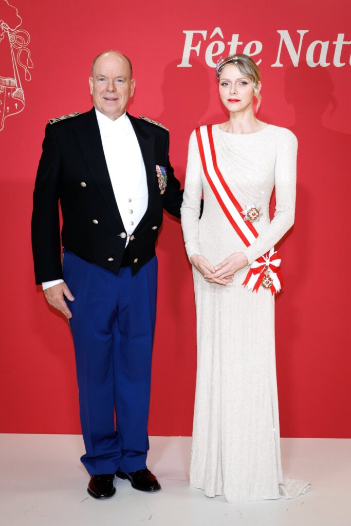 Princess Charlene at the National Day Gala