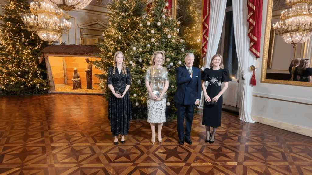 Princess Elisabeth at the Christmas Concert at the Royal Palace
