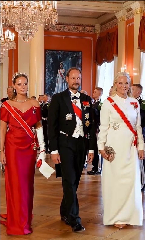 Princess Ingrid Alexandra at the French State Banquet