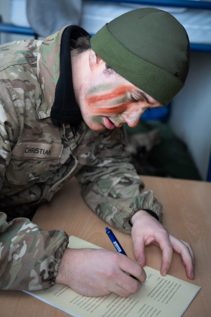 Crown Prince Christian signing laws