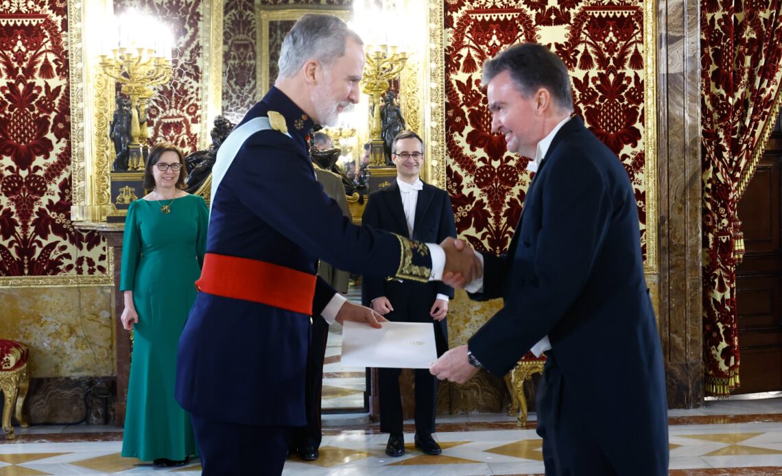 King Felipe with Georg von Hapsburg