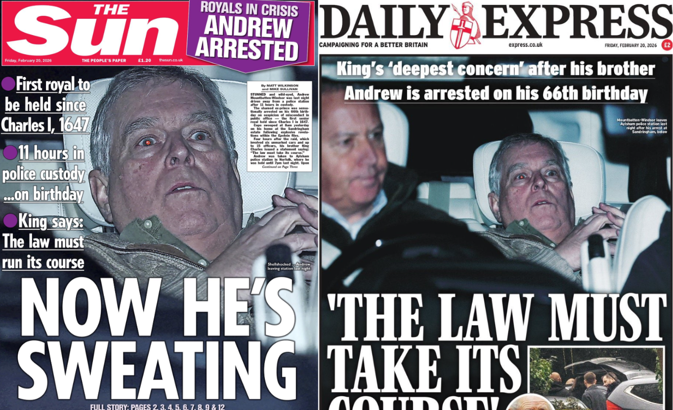 Hang it in the Louvre? Andrew Mountbatten-Windsor's photo placed in famous art gallery by activists -