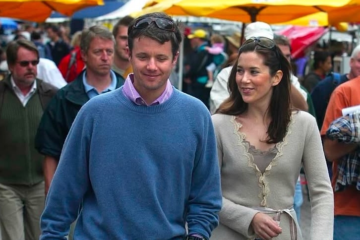 King Frederik and Queen Mary in Australia in the early 2000s
