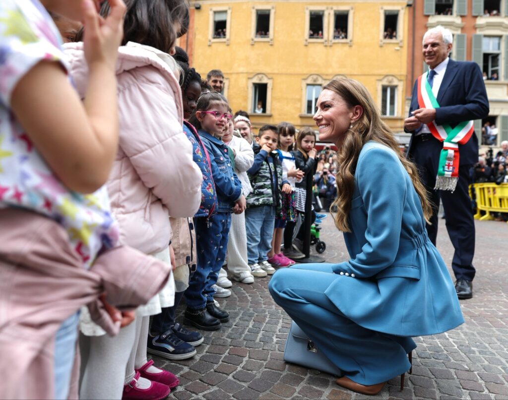 Catherine in Italy