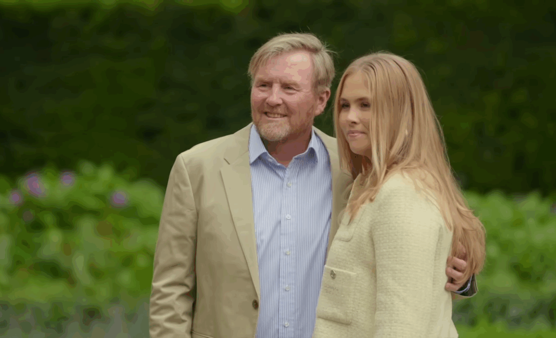 King Willem-Alexander and Princess Catharina-Amalia