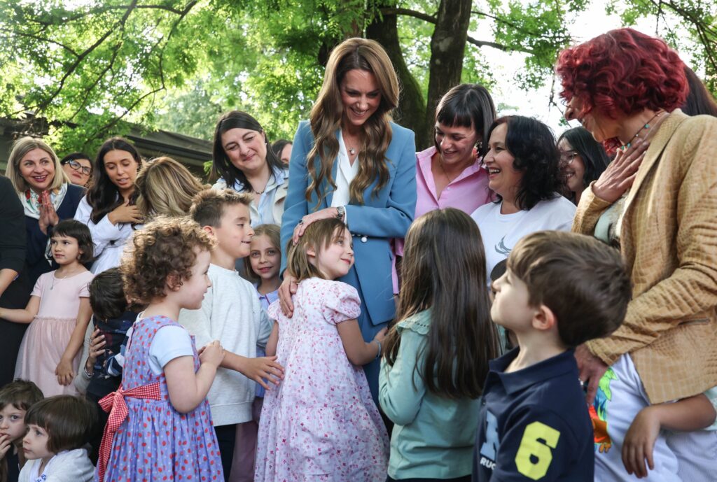 The Princess of Wales receives a rock star welcome in Italy on first overseas visit since recovering from cancer