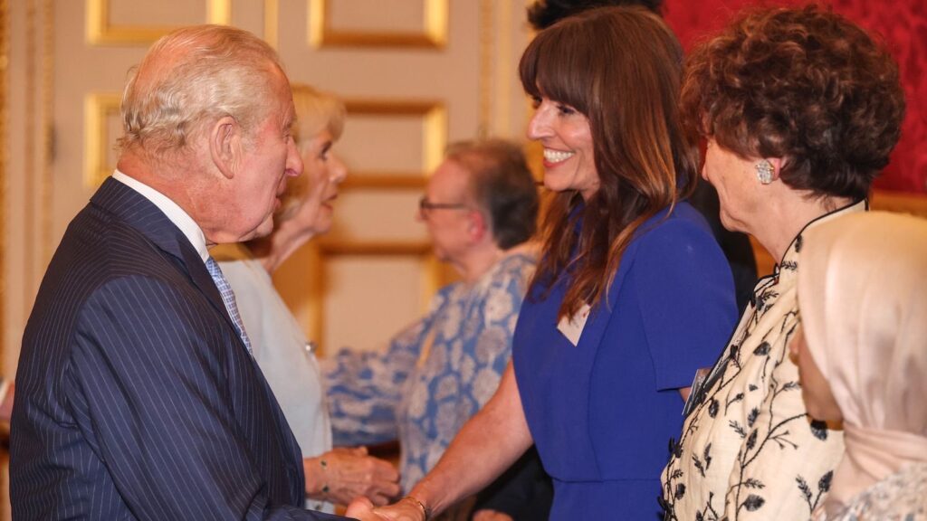 King Charles at Cancer Rearch UK Reception