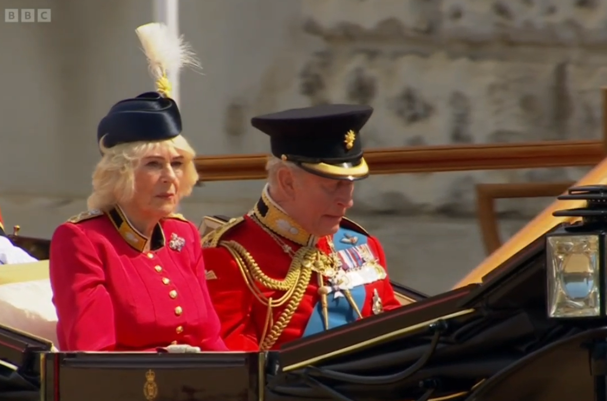 Queen Camilla's touching tribute to Queen Elizabeth II at Trooping the Colour - Royal Central