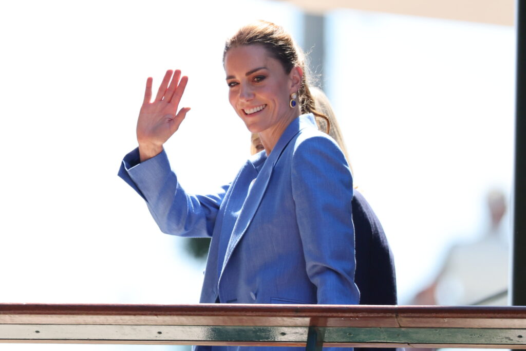 The Princess of Wales makes admission at Wimbledon