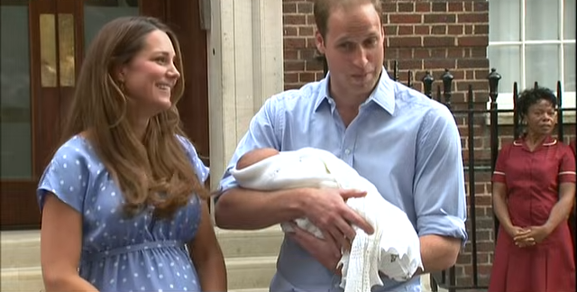 Prince George Introduced to the World