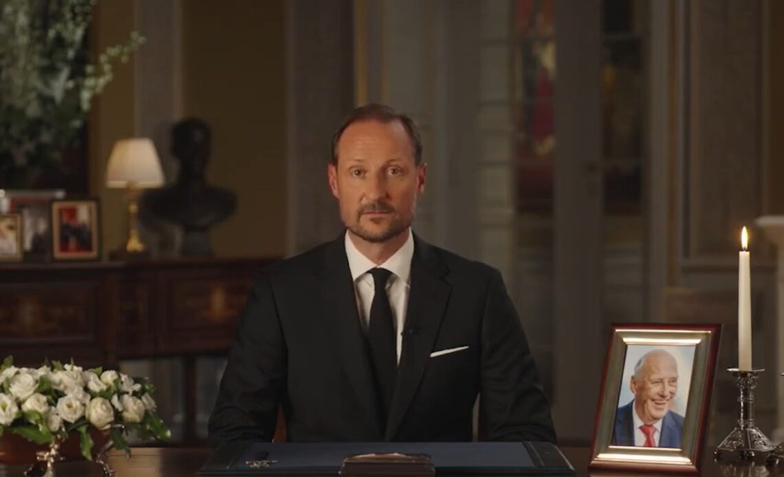 King Haakon's first speech to the nation following the death of his father, Harald V