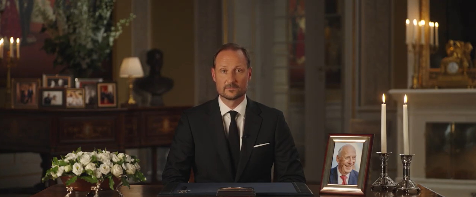 King Haakon's powerful tribute to his father: "It gives us comfort and strength that so many