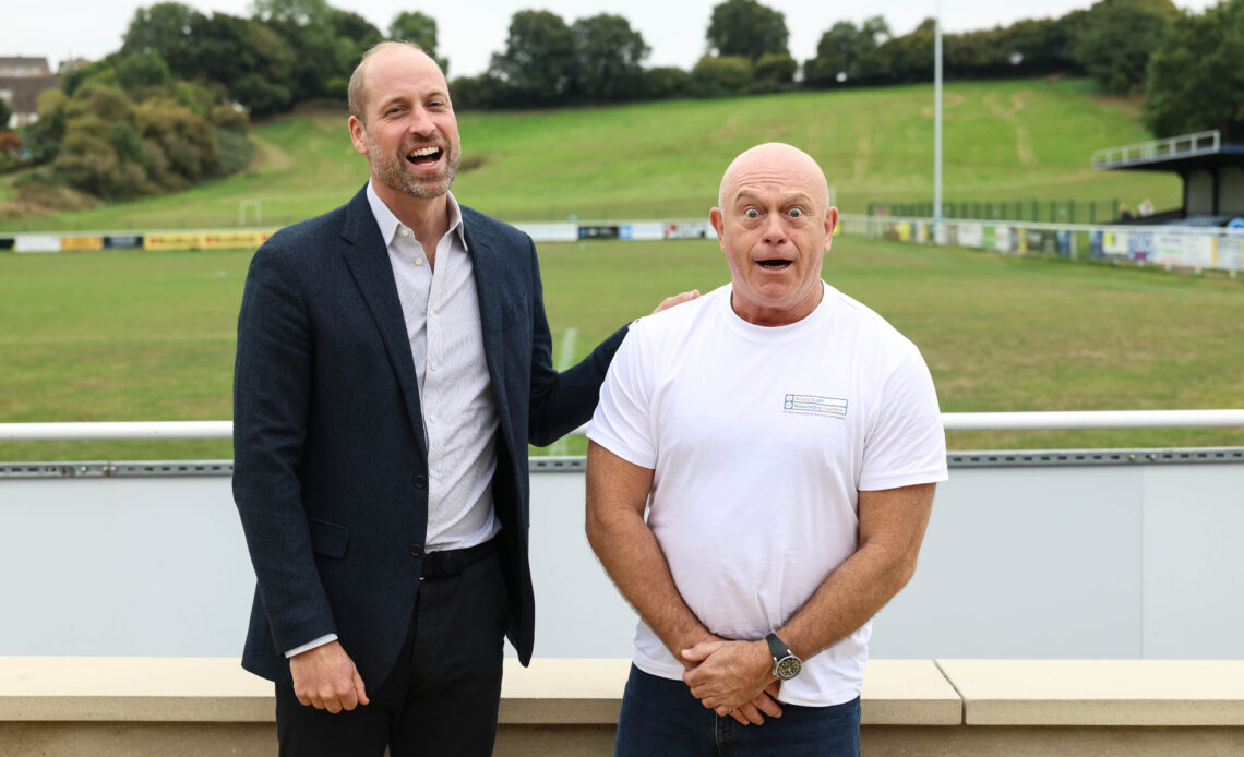 Prince William meets people in Ilminster