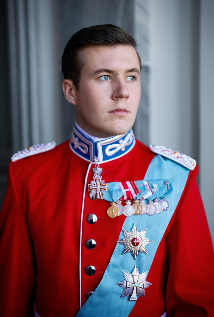 Crown Prince Christian's 21st birthday portrait
